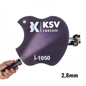 Black / White Pleksi Levha Dökme