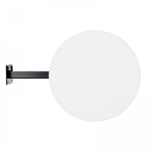 Daire Düz Ayaklı Vakumsuz Fener Tabela