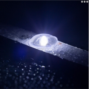 Dış Mekan 1 metre Perde Led Bar Zemin Beyaz 6.500K