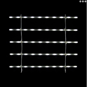 Dış Mekan 1 metre Perde Led Bar Zemin Beyaz 6.500K